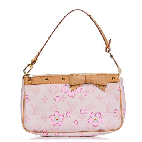 louis vuitton monogram cherry blossom pochette|cherry blossom louis vuitton bag.